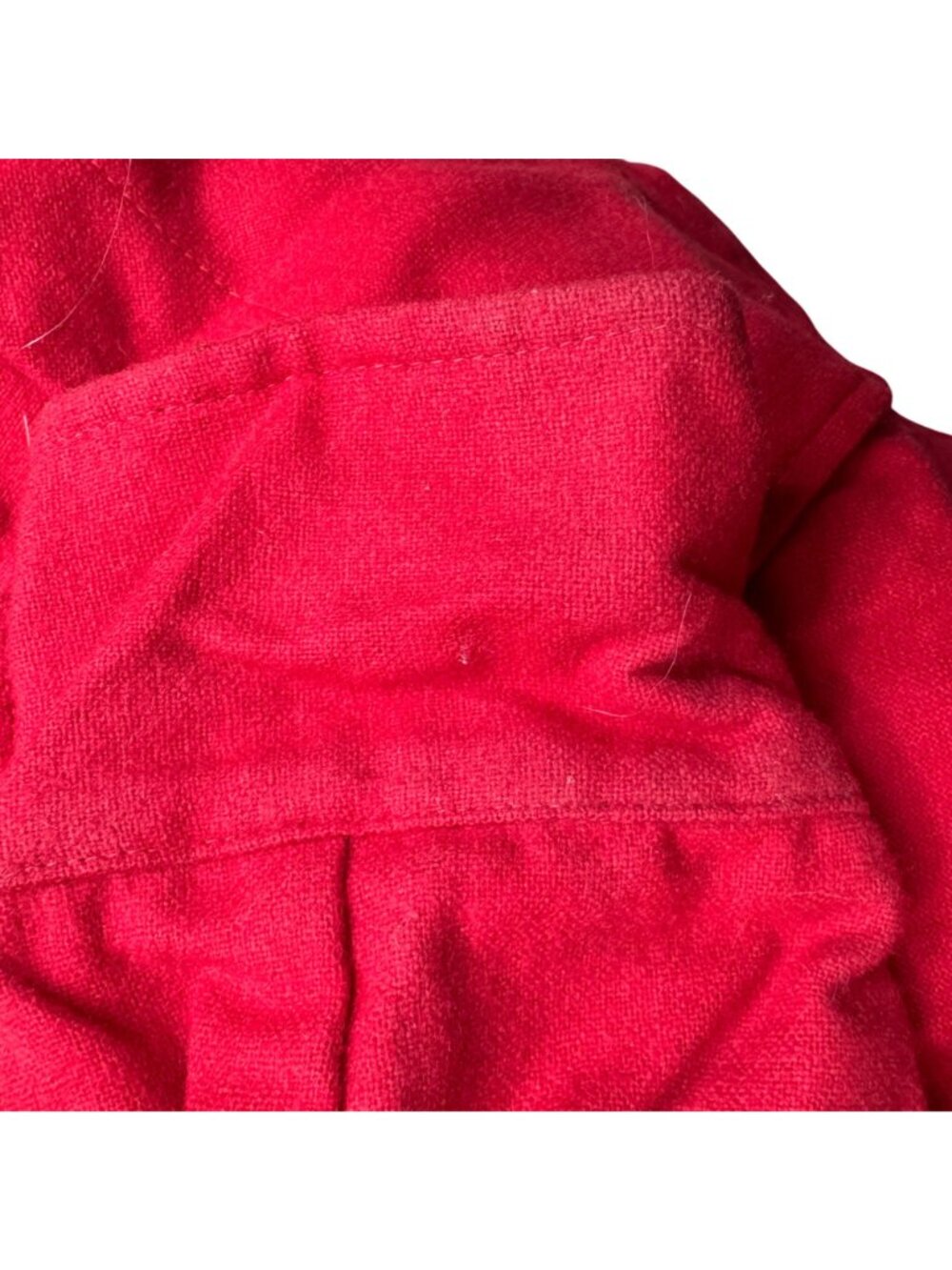 Pendleton Heritage Jacket Women Large Red Wool Limited Edition Made in USA READ - Picture 13 of 13